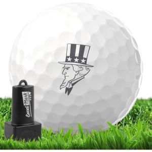 imageExcelMark Pro Golf Ball Stamp  Easy Ball Identification  Choose from 25 Styles and 4 ColorsUncle Sam