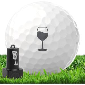 imageExcelMark Pro Golf Ball Stamp  Easy Ball Identification  Choose from 25 Styles and 4 ColorsWine