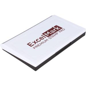 imageExcelMark Rubber Stamp Ink Pad Extra Large 414quotby 714 Brown