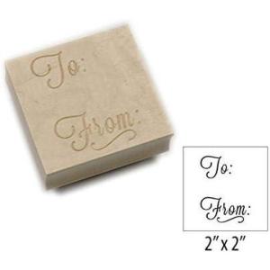 imageExcelMark Square Engraved Stamp  to from Style 3