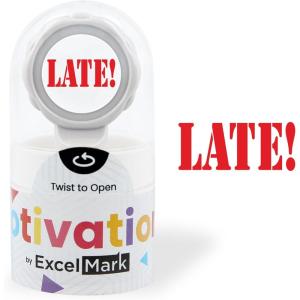 imageExcelMark Teacher Stamp of Corrections  Choose from 5 Colors IncLate
