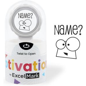 imageExcelMark Teacher Stamp of Corrections  Choose from 5 Colors IncName Cartoon