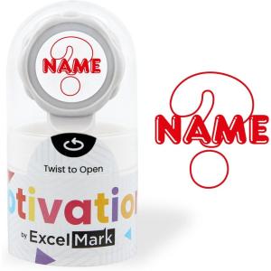imageExcelMark Teacher Stamp of Corrections  Choose from 5 Colors IncName Question Mark