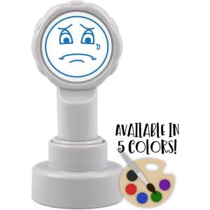 imageExcelMark Teacher Stamp of Corrections  Choose from 5 Colors IncSad Face