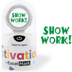imageExcelMark Teacher Stamp of Corrections  Choose from 5 Colors IncShow Work