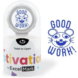 imageExcelMark Teacher Stamp of Encouragement  Choose from 5 Colors Excellent DogGood Work