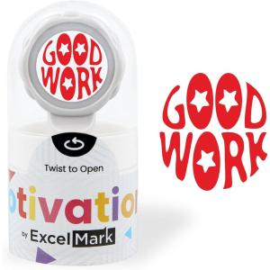 imageExcelMark Teacher Stamp of Encouragement  Choose from 5 Colors Excellent DogGood Work Stars