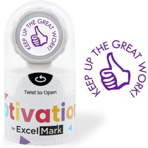 imageExcelMark Teacher Stamp of Encouragement  Choose from 5 Colors Excellent DogKeep Up the Great Work