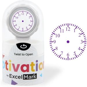 imageTeacher Stamps for Classroom  Choose from 5 Colors StarHandless Clock