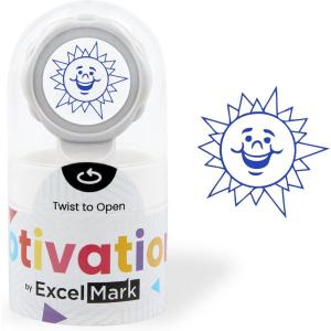 imageTeacher Stamps for Classroom  Choose from 5 Colors StarHappy Sun