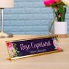 imageExcelMark 2 X 8 Floral Designer Name Plate Style 7Style 6