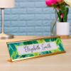 imageExcelMark 2 X 8 Floral Designer Name Plate Style 7Style 9