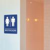 imageExcelMark 6quotx 9quotBlue ADA Bathroom Sign with Double Sided Tape Unisex HandicapUnisex