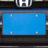 imageExcelMark Custom License Plate for Front of Car  Personalized Car Tags  6quotx 12quotUniversal Fit RedCerulean