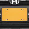 imageExcelMark Custom License Plate for Front of Car  Personalized Car Tags  6quotx 12quotUniversal Fit RedMarigold