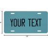 imageExcelMark Custom License Plate for Front of Car  Personalized Car Tags  6quotx 12quotUniversal Fit RedOcean