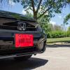 imageExcelMark Custom License Plate for Front of Car  Personalized Car Tags  6quotx 12quotUniversal Fit RedRed