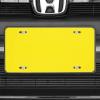 imageExcelMark Custom License Plate for Front of Car  Personalized Car Tags  6quotx 12quotUniversal Fit RedYellow