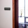 imageExcelMark Custom Name Plate for Door Office Wall Personalized With Your Text 2quotx 8quot1 Line BlackBlack