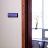 imageExcelMark Custom Name Plate for Door Office Wall Personalized With Your Text 2quotx 8quot1 Line BlackBlue