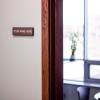 imageExcelMark Custom Name Plate for Door Office Wall Personalized With Your Text 2quotx 8quot1 Line BlackBrown