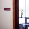 imageExcelMark Custom Name Plate for Door Office Wall Personalized With Your Text 2quotx 8quot1 Line BlackBurgundy