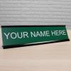 imageExcelMark Custom Name Plate for Door Office Wall Personalized With Your Text 2quotx 8quot1 Line BlackGreen