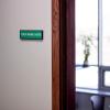 imageExcelMark Custom Name Plate for Door Office Wall Personalized With Your Text 2quotx 8quot1 Line BlackLight Green