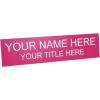 imageExcelMark Custom Name Plate for Door Office Wall Personalized With Your Text 2quotx 8quot1 Line BlackPink
