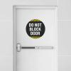imageExcelMark Do Not Block Door Floor Decal Attention DO NOT Block Door 15quotDO NOT BLOCK DOOR