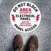 imageExcelMark Do Not Block Electrical Panel Floor Decal DO NOT Block Electrical Panel 11quotDO NOT BLOCK AREA IN FRONT OF ELECTRICAL PANEL