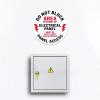 imageExcelMark Do Not Block Electrical Panel Floor Decal DO NOT Block Electrical Panel 11quotDO NOT BLOCK AREA IN FRONT OF ELECTRICAL PANEL
