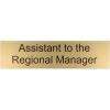 imageExcelMark Livin The Dream Desk Plate  2quotx 8quotNovelty Name Plate  Gold Name Plate with Black Desk HolderARM