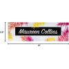 imageExcelMark Personalized Name Plate  Premium Acrylic  8quot x 25quot  Tropical Style 5Style 1
