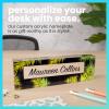 imageExcelMark Personalized Name Plate  Premium Acrylic  8quot x 25quot  Tropical Style 5Style 3