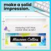 imageExcelMark Personalized Name Plate  Premium Acrylic  8quot x 25quot  Tropical Style 5Style 5