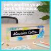 imageExcelMark Personalized Name Plate  Premium Acrylic  8quot x 25quot  Tropical Style 5Style 5