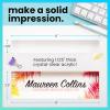imageExcelMark Personalized Name Plate  Premium Acrylic  8quot x 25quot  Tropical Style 5Style 8
