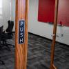 imageExcelMark Push Pull Vertical Door Sign Set  Each Sign 3quot x 9quot