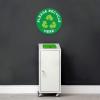 imageExcelMark Recycle Floor Decal 11quot Please Recycle HerePlease Recycle Here