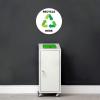 imageExcelMark Recycle Floor Decal 11quot Please Recycle HereRecycle Here