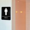 imageExcelMark Restroom Sign for Business  ADA Compliant Braille Bathroom Sign with Double Sided Tape to Secure Perfectly in Less Than a Minute  Size 9 x 6 Inch UnisexMens  Womens Set