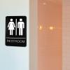 imageExcelMark Restroom Sign for Business  ADA Compliant Braille Bathroom Sign with Double Sided Tape to Secure Perfectly in Less Than a Minute  Size 9 x 6 Inch UnisexUnisex
