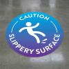imageExcelMark Slippery Surface Floor Decal Slippery Surface 15quotCAUTION SLIPPERY SURFACE 2