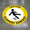imageExcelMark Slippery Surface Floor Decal Slippery Surface 15quotCaution Slippery Surface 1