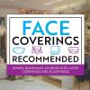 imageFace Coverings Recommended Decal 5quotx 7quot 2 Pack5 x 7  2 Pack