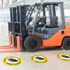 imageForklift Floor Decal Forklift Speed Limit Drive with Caution 11quotForklift Parking Area Keep Clear