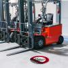 imageForklift Floor Decal Forklift Speed Limit Drive with Caution 11quotForklift Parking Keep Clear