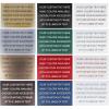 imageExcelMark 5quotx 7quotEngraved Sign with Square Corners