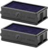 imageExcelMark A1539 Self Inking Replacement Ink Pads  Purple